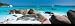 Praslin - Seychelles Photography Art Poster Print by Lee Frost, 38x13