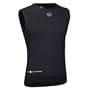 Descente Men's Pro-V Mid Sleeveless Windlayer, Black, Large