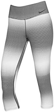 Nike Legendary Horizon Tight Women's Training Capris Black/White 599252-010 Size M