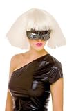 Urban Future (Black) Domino Adult Mask Accessory