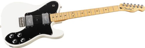 Fender FSR Telecaster Deluxe Electric Guitar Maple Fretboard Actic White
