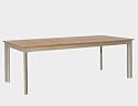 Siena Garden Reno Tisch 150/210x90 Gestell: Alu champagner/Teakplatte