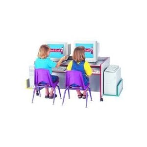 Thrifty KYDZ Rainbow Accents Double Computer Desk