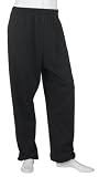 Russell Athletic Men's Cotton Performance Elastic Bottom Jersey Pant, Black, X-Large