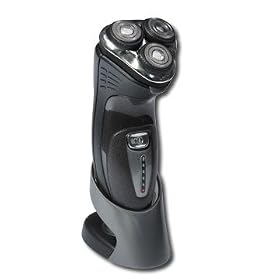 Remington R-5130XLP Cord or Cordless Rotary Shaver with Charging Stand