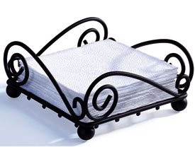Scroll Flat Napkin Holder