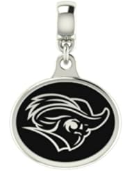 Christopher Newport Captains Enameled Drop Charm. Solid Sterling Silver with Enamel