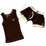 Boys Skivvies, Brown - Available in Various Sizes