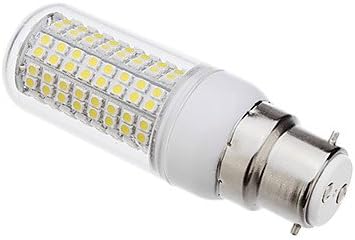B22 5W 108x5050SMD 410LM 6000K Cool White Light LED Corn Bulb (220V)