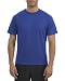 Upscale Men's 100% Polyester Raglan Sleeve T-Shirt With Wicking And Anti-Microbial Treatments - True Royal Blue