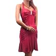 Sparkly Ruched Cocktail Dress