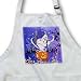 Halloween Ghost and Pumpkin - Waist Apron With Pockets
