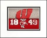 Wisconsin Badgers Vintage Sports Art (Quantity of 1)