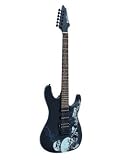 Produkt-Bild: DIMAVERY FR-530 E-Gitarre, S&C, matt sw