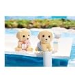 Calico Critters Yellow Lab Twins
