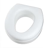 HealthPersonalCare: Medium picture for NEW ELEVATED WHITE RAISED TOILET SEAT UNIVERSAL 5 INCH HIGH