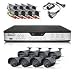 Zmodo PKD-DK0865-500GB H.264 Internet & 3G Phone Accessible 8-Channel DVR with 8 Night Vision Camera