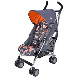 Maclaren Quest Mod Stroller - Color: Charcoal/Orange