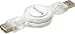 Philips MP3Gear SJM2120 - USB extender - 4 pin USB Type A (F) - 4 pin USB Type A (M) ...