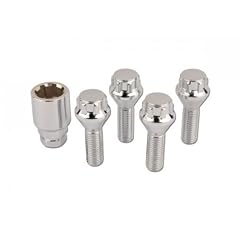 FK Automotive FKLB12301-4 Felgenschloss 4er Set - M12 x 1.5 30 KE 4 Radschrauben und 1 Adapter