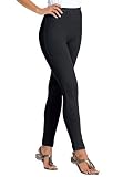 Woman Within Plus Size Stretch Knit Leggings