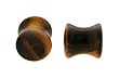 Semi-Precious Tigereye Plug 0g - Sold As Pair