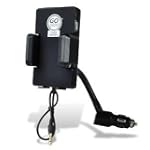 Accessory Power GG-FLEX-BERRY BlackBerry FM Transmitter & Car Charger Mount Flex Pod All in One Car Kit