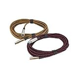 Musicians Gear Tweed Lo-Z Woven Mic Cable, Black Tweed 20 Foot