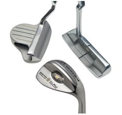 Golden Bear Claw 3pc Short Game Pack (Sand Wedge, Mallet Chipper, Blade Putter)