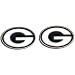 Green Bay Packers Studded NFL Earrings (Set of 2)