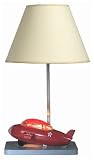 60W Lamp with Night Light - Bomber Plane