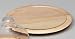 Kesper Drehkabarett m.Glasplatte mit Kugellager 35cm