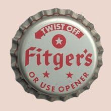 Fitger Brewing Company - Brewery Bottle Crowns - Set of 5