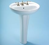 IMAGE OF TOTO LT620.811 Coleniel Lavatory only, with 8 Inch Faucet Centers, White