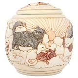 Harmony Ball Forever and Ever Cat Cachepot- A Beautiful Urn for Pet Ashes