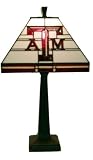 Texas A&M Aggies Stained Glass Desk Lamp