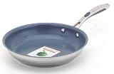 Produkt-Bild: Green Pan 302031-28 Edelstahl-Pfanne Vienna Thermolon-versiegelt, Induktion, 28cm Durchmesser
