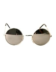 Silver Mirror John Lennon Sunglasses W Free Case by Gravity Shades