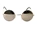 Silver Mirror John Lennon Sunglasses W/Free Case