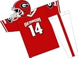 Georgia Bulldogs NCAA Youth Helmet and Uniform Set