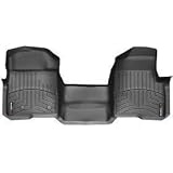 WeatherTech Custom Fit Front FloorLiner for Ford F150, Black