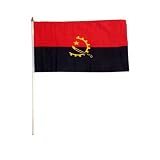 Angola Flag 12 x 18 inch