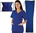 Medical Scrubs - Women's Mock Wrap/Flare Pant Set