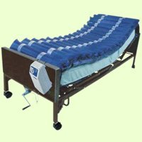 Med-Aire Alternating Pressure Mattress Overlay System with Low Air Loss 36 x 80 x 5
