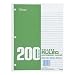 Mead College-Ruled Filler Paper, 200 Sheets (15236)