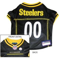 Pittsburgh Steelers Mesh Dog Jersey Size M