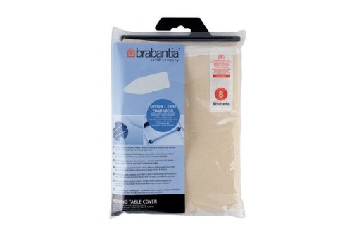 Brabantia 175824 Replacement Covers- Foam- Ecru- 49 x 15- Pack of 5