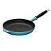 Le Creuset Cast Iron Fry Pan Non-stick Interior, Teal, 26 cm