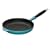 Le Creuset Cast Iron Fry Pan Non-stick Interior, Teal, 26 cm