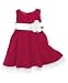 Sweet Heart Rose Little Girl Velvet Dress